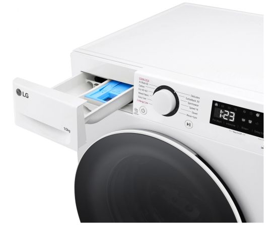 LG F4WR510S0W veļas mazgājamā mašīna ar tvaika funkciju 10kg 1400rpm