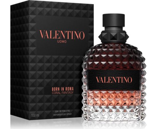 Valentino Uomo Born in Roma Coral Fantasy Edt Spray 100ml