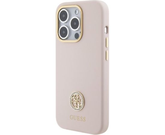 Guess GUHCP15LM4DGPP Чехол для Apple iPhone 15 Pro