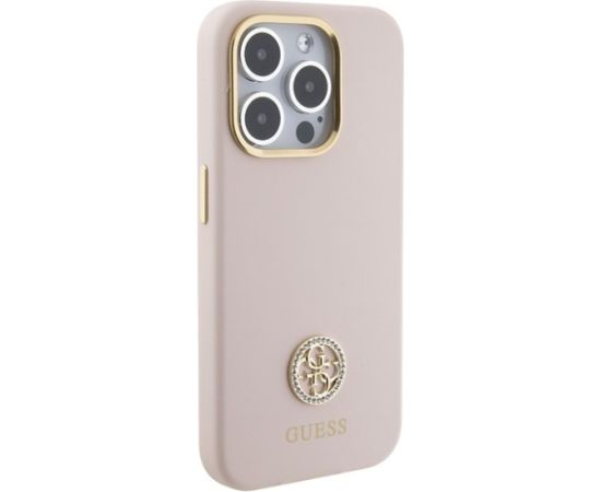 Guess GUHCP15LM4DGPP Чехол для Apple iPhone 15 Pro