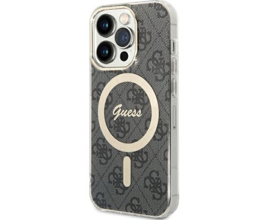 Guess GUHMP15LH4STK Aizmugurējais Apvalks Priekš Apple iPhone 15 Pro