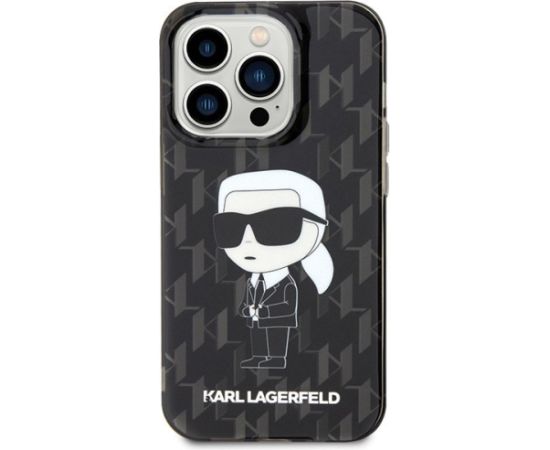 Karl Lagerfeld KLHCP15XHNKMKLK Aizmugurējais Apvalks Priekš Apple iPhone 15 Pro Max