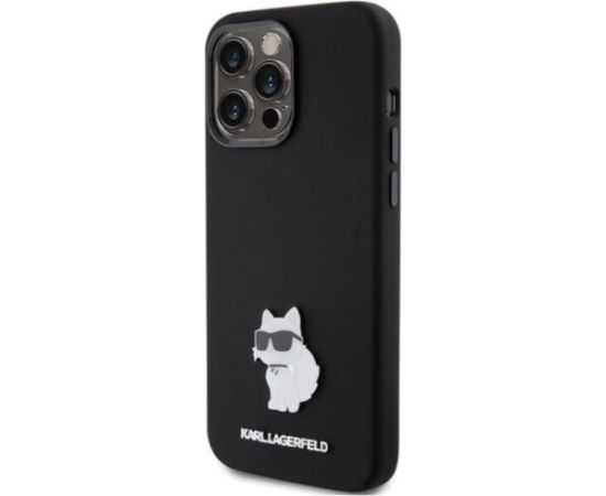 Karl Lagerfeld KLHCP15XSMHCNPK Aizmugurējais Apvalks Priekš Apple iPhone 15 Pro Max