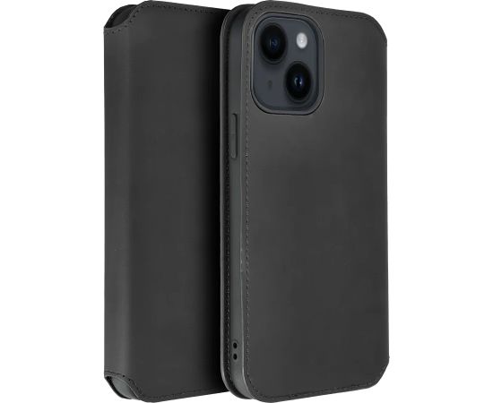 Fusion Dual Pocket Book grāmatveida maks Xiaomi Redmi Note 12 4G melns