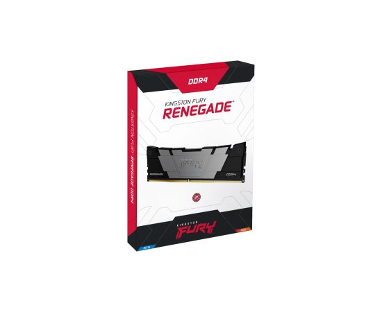 Kingston Technology FURY 16GB 3600MT/s DDR4 CL16 DIMM (Kit of 2) Renegade Black