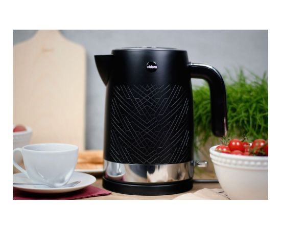 ELDOM AROMI kettle, capacity 1.7 l, power 2200 W, black,