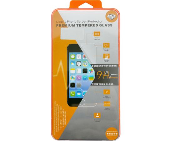 Tempered glass Orange Apple iPhone 15/15 Pro