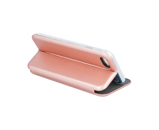 Чехол "Book Elegance" Xiaomi Redmi Note 12/Note 12 4G розово-золотистый