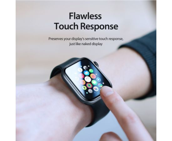 Tempered glass Dux Ducis Pmma (2Pack) Apple Watch 41mm black