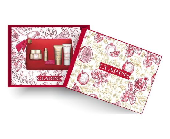 Clarins CLARINS SET (NUTRI LUMIERE DAY CREAM 50ML + NUTRI LUMIERE LOTION 10ML + NUTRI LUMIERE NIGHT CREAM 15ML + HAND AND NAIL CREAM 30ML)