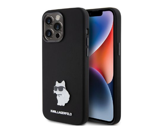 Karl Lagerfeld KLHCP15LSMHCNPK Aizmugurējais Apvalks Priekš Apple iPhone 15 Pro