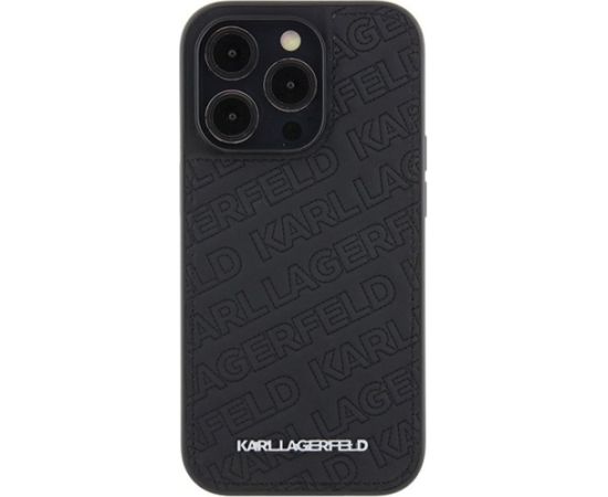 Karl Lagerfeld KLHCP15XPQKPMK Aizmugurējais Apvalks Priekš Apple iPhone 15 Pro Max
