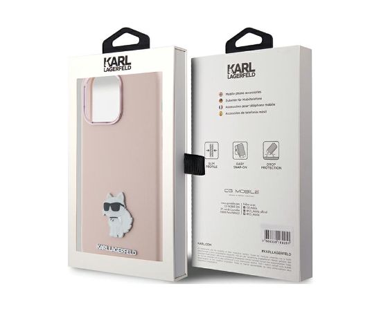 Karl Lagerfeld KLHCP15LSMHCNPP Чехол для Apple iPhone 15 Pro