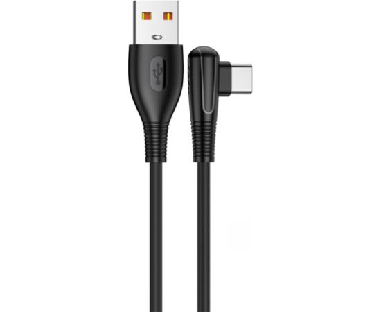KAKUSIGA KSC-417 USB-A -> USB-C uzlādes kabelis 20W | 100 cm melns