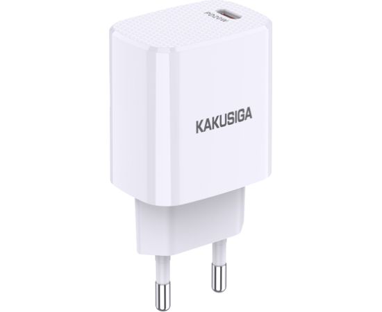 Зарядное устройство KAKUSIGA KSC-926 PD | 20 Вт | USB-C белый
