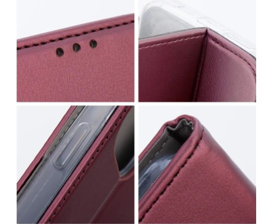 Case Smart Magnetic Xiaomi Redmi Note 12S bordo