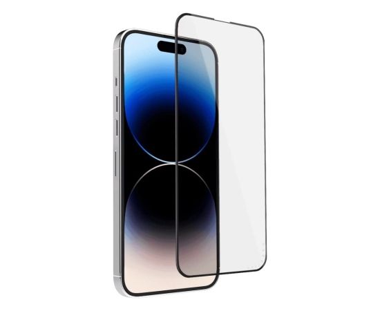 Tempered glass 2.5D Tellos Apple iPhone 15 Pro Max black