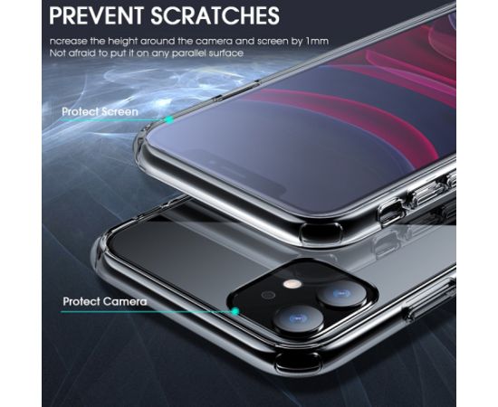 Чехол X-Level Space II Apple iPhone 15 прозрачный