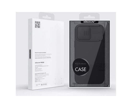 Case Nillkin CamShield Silky Magnetic Silicone Apple iPhone 14 Pro Max gray