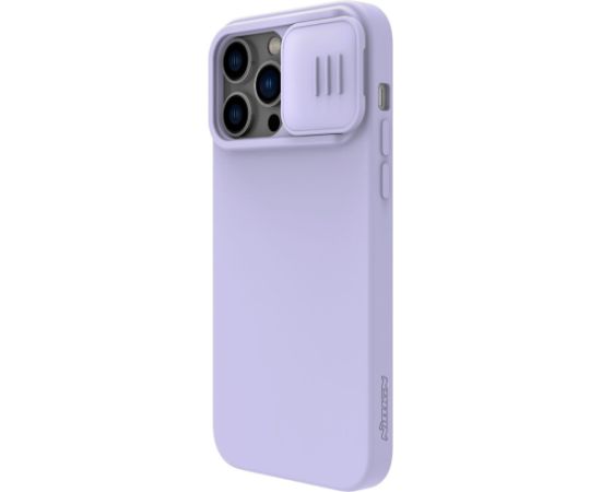 Case Nillkin CamShield Silky Magnetic Silicone Apple iPhone 14 Plus light purple