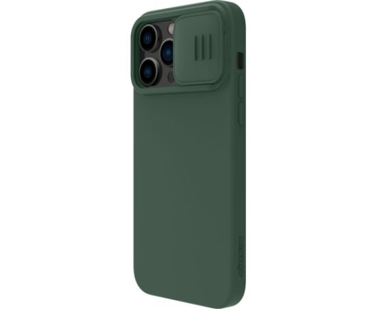 Case Nillkin CamShield Silky Magnetic Silicone Apple iPhone 14 Pro dark green