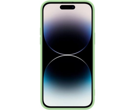 Чехол Nillkin CamShield Silky Magnetic Silicone Apple iPhone 14 Pro светло-зелёный