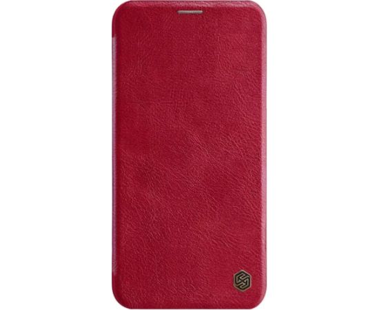 Case Nillkin Qin Leather Samsung A346 A34 5G red