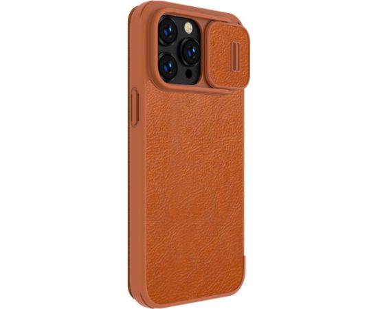 Case Nillkin Qin Pro Leather Samsung S918 S23 Ultra 5G brown
