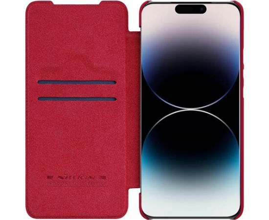 Case Nillkin Qin Pro Leather Samsung S916 S23 Plus 5G red