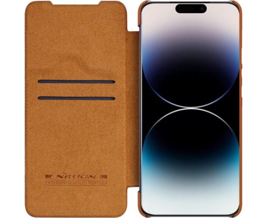 Case Nillkin Qin Pro Leather Apple iPhone 14 Pro Max brown