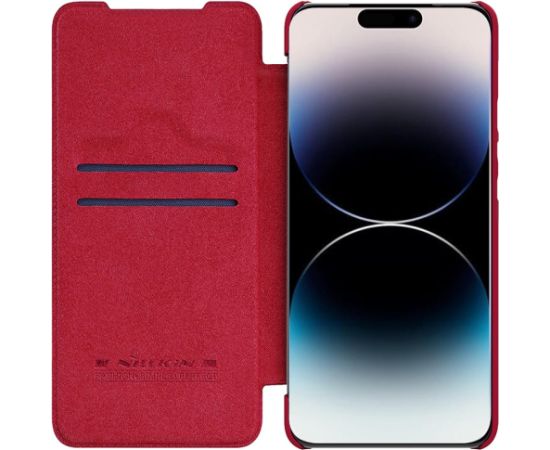 Case Nillkin Qin Pro Leather Apple iPhone 14 Plus red