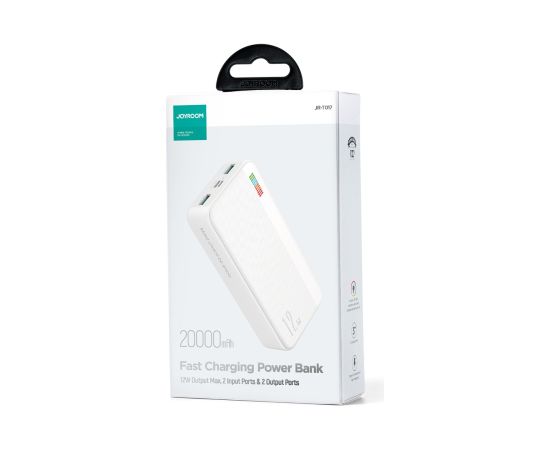 Внешний аккумулятор Power Bank Joyroom JR-T017 12W 20000mAh белый