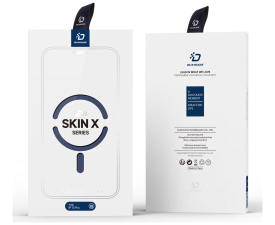 Case Dux Ducis Skin X Pro Apple iPhone 15 Plus blue