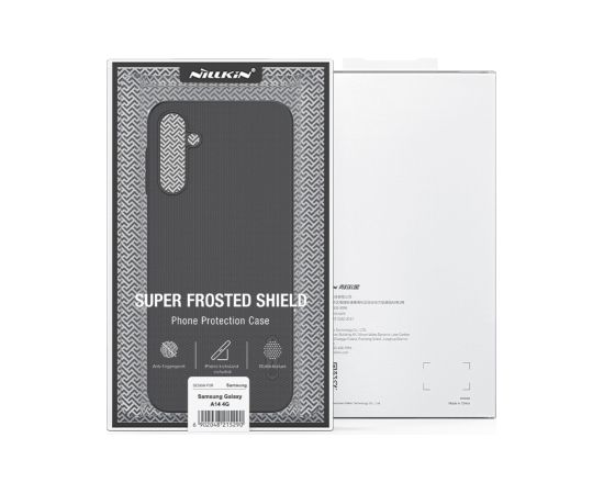 Чехол Nillkin Super Frosted Shield Apple Samsung A145 A14 4G синий