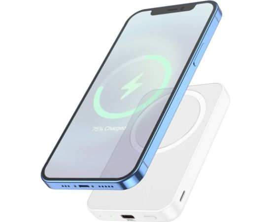 Внешний аккумулятор Power Bank Hoco J109 PD20W Magnetic 5000mAh белый