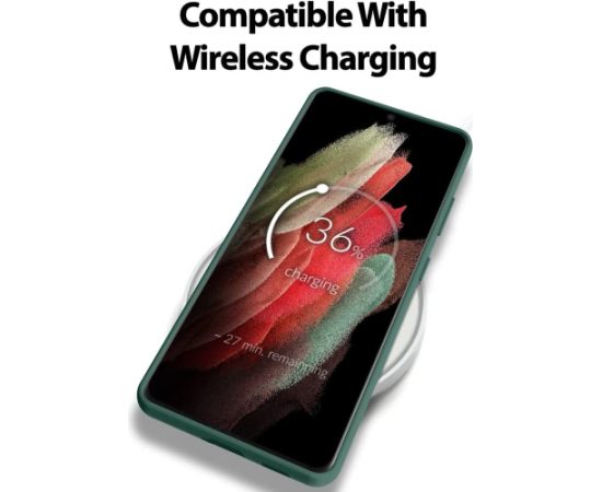Чехол Mercury Silicone Case Apple iPhone 15 Pro Max темно зеленый