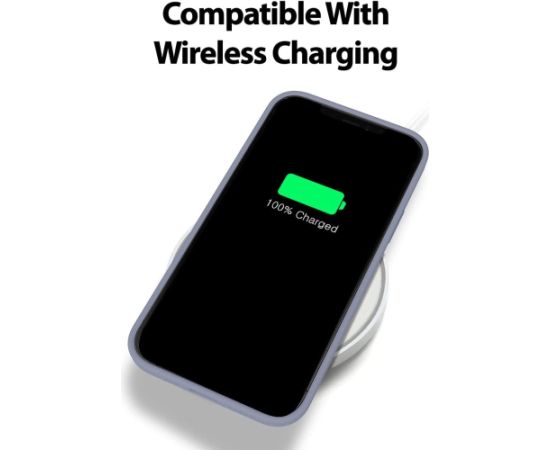 Чехол Mercury Silicone Case Apple iPhone 15 Pro лавандово-серый