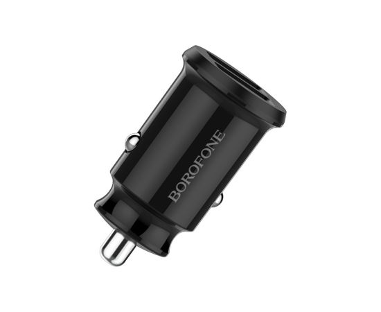 Car charger Borofone BZ8 MaxRide Dual Port black