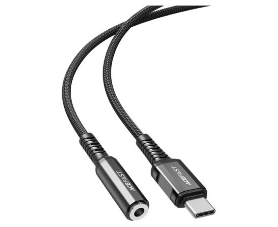 Audio adapter Acefast C1-07 USB-C to 3.5mm (F) 0.18m black
