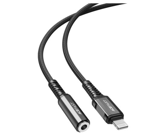 Audio adapter Acefast C1-05 MFi Lightning to 3.5mm (F) 0.18m black Adapteri