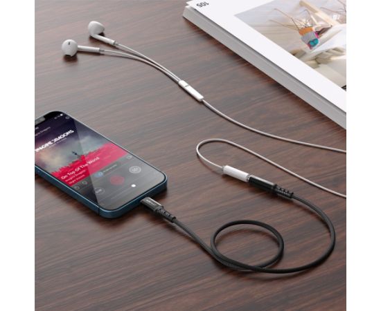 Audio adapter Acefast C1-05 MFi Lightning to 3.5mm (F) 0.18m black Adapteri