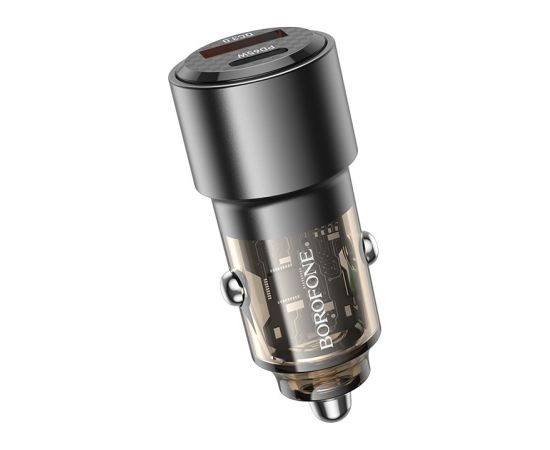 Автомобильная зарядка Borofone BZ20A PD65W+QC3.0 83W черная