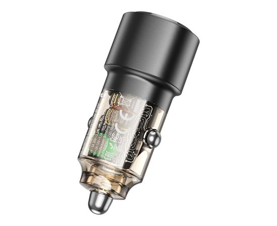 Автомобильная зарядка Borofone BZ20A PD65W+QC3.0 83W черная