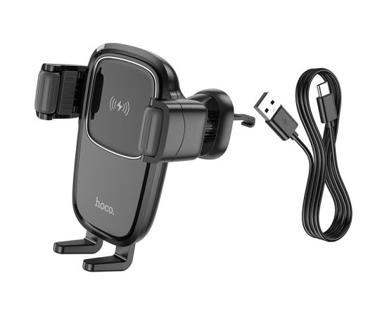 Car charger-holder Hoco HW1 Pro15W black