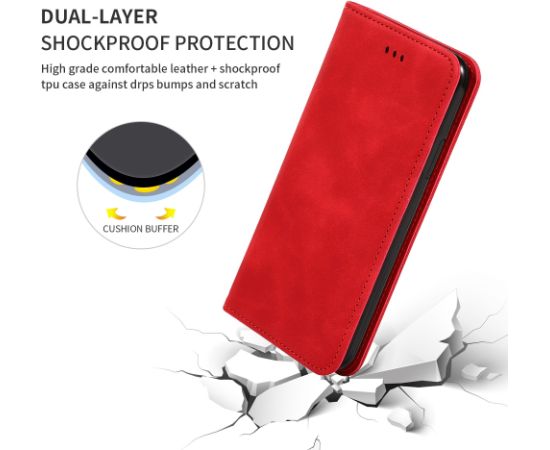 Case Business Style Xiaomi Redmi Note 12 Pro 4G red