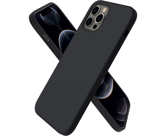 Чехол Liquid Silicone 1.5mm Apple iPhone 14 Plus черный