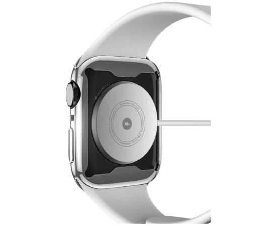 TPU glass case Dux Ducis Samo Apple Watch 45mm silver