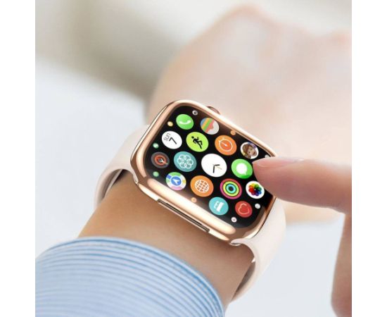 TPU glass case Dux Ducis Samo Apple Watch 40mm pink
