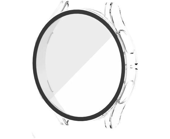 Tempered glass case 360 degree cover Samsung Watch Active 2 40mm transparent