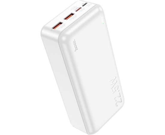 External battery Power Bank Hoco J101B PD 20W+Quick Charge 3.0 22.5W 30000mAh white